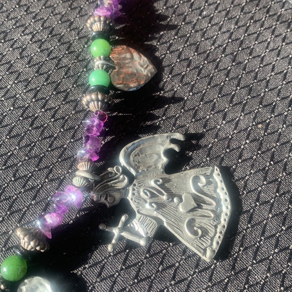 Vintage Silver toned necklace. - Picture 4 of 8